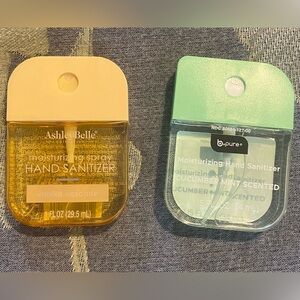 Ashley Belle and b.pure Hand Sanitizers
